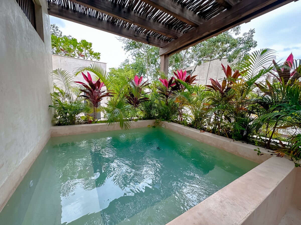 AMARI Uptown entrance and 24/7 security gate in Tulum