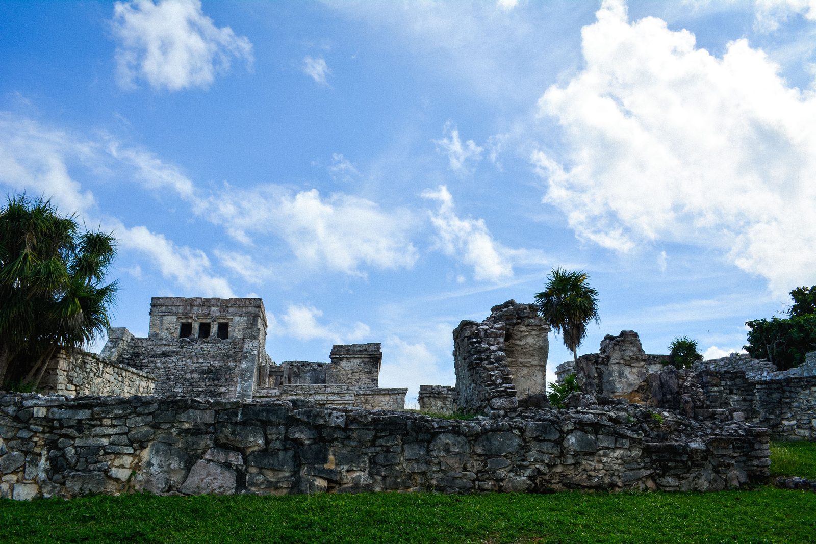 El Castillo temple overlooking the Caribbean at the Tulum ruins